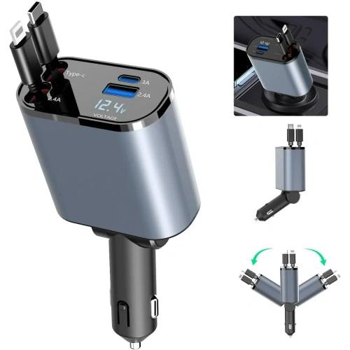 Retractable Car Charger0
