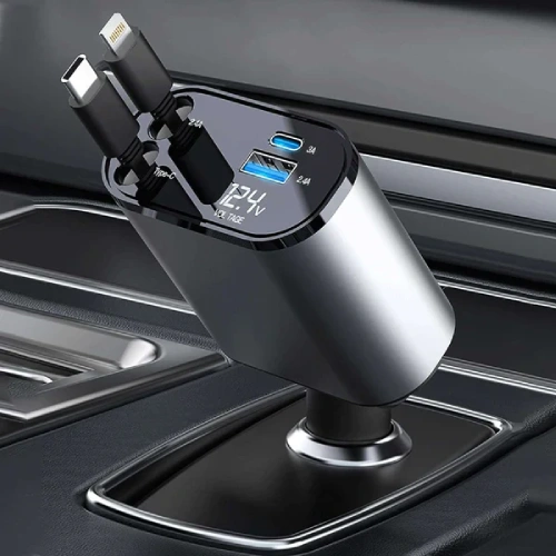 Retractable Car Charger2
