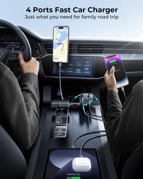 Retractable Car Charger7