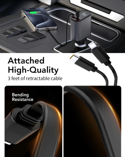 Retractable Car Charger9